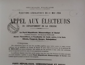 appel électeurs 1924