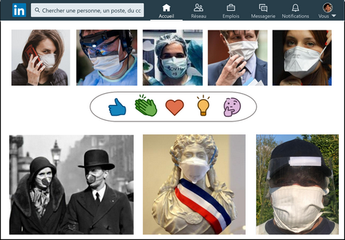 Mon fil LinkedIn confinement_iu