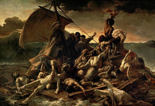Radeau de la Méduse (1816)_Tableau de Géricault_iu