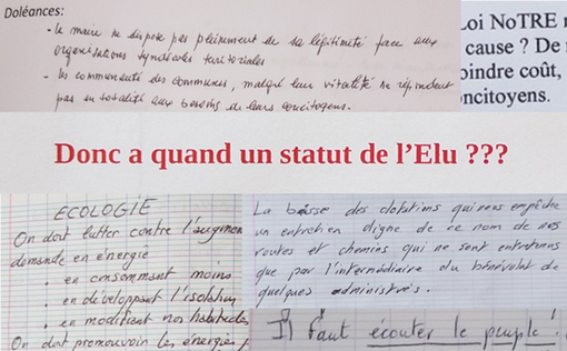 Paroles de maires cahiers 2018-2019, Charente-Maritime